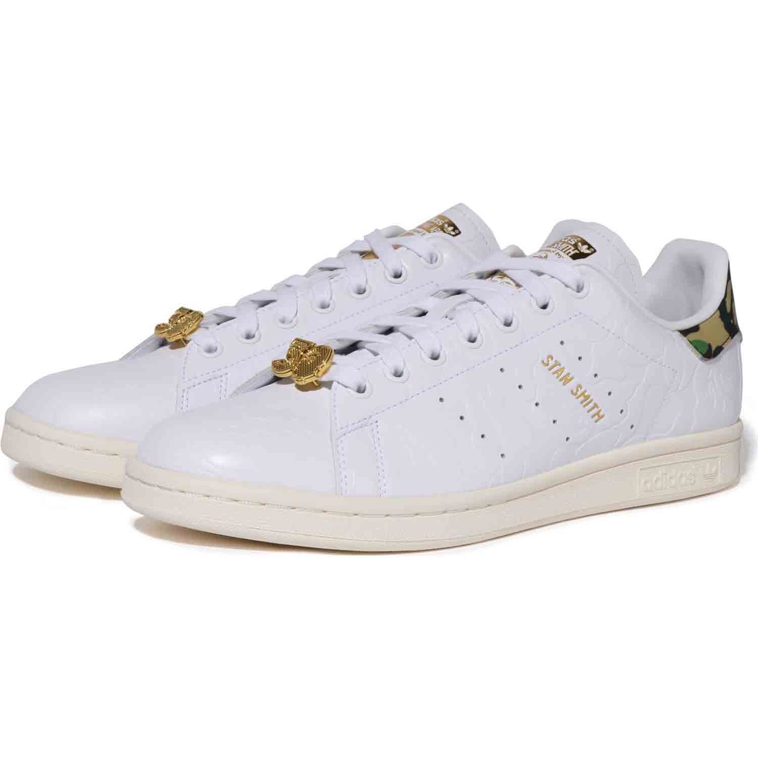 Adidas stan smith gold womens online