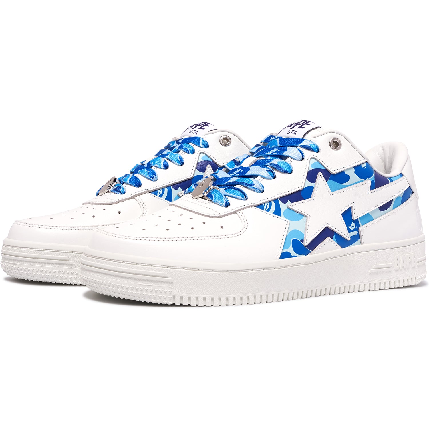 ABC CAMO BAPE STA ブルー 25cm - 靴/シューズ