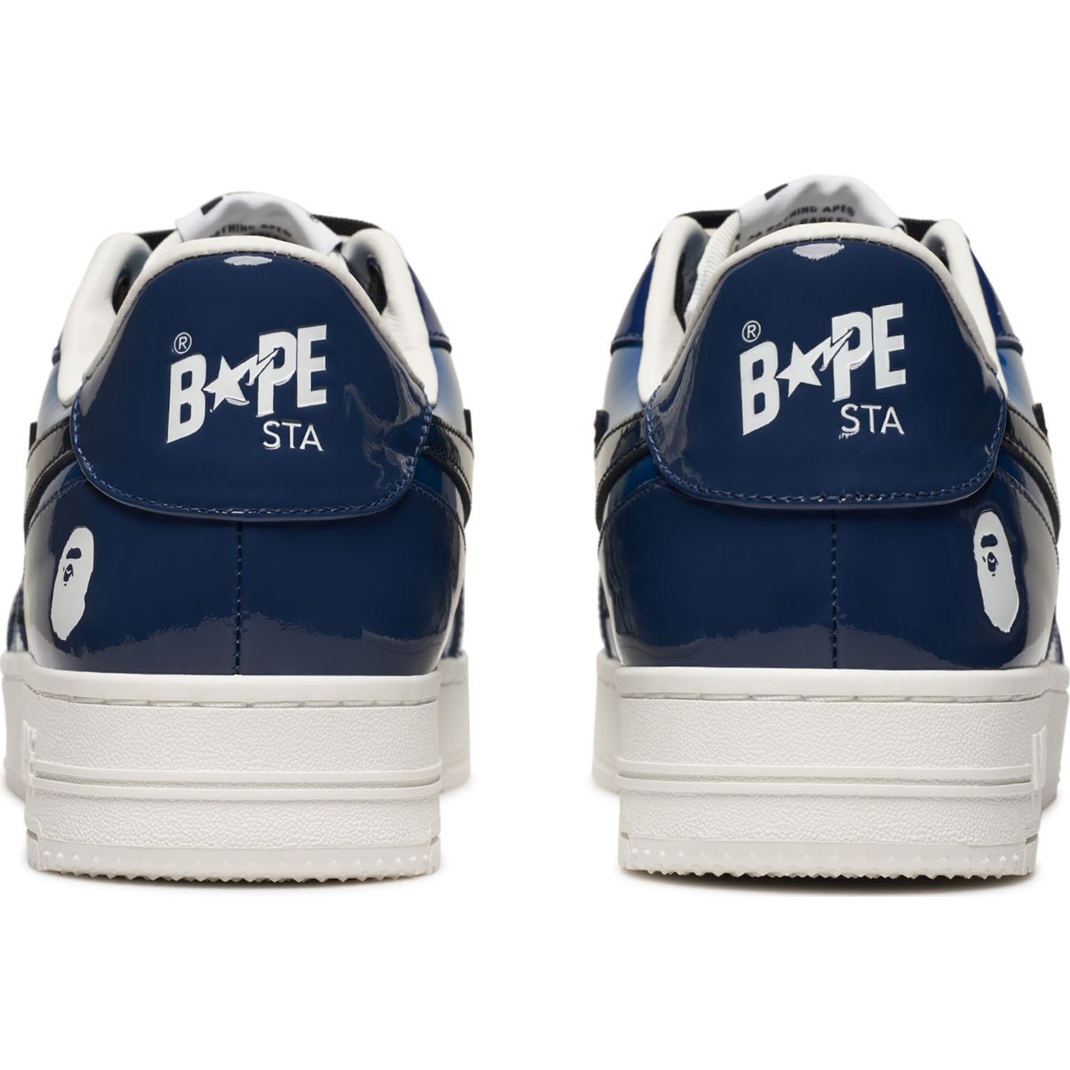 A BAITING APE Pコート bapesta S ネイビー BAPE STA ICON MENS – us.bape.com