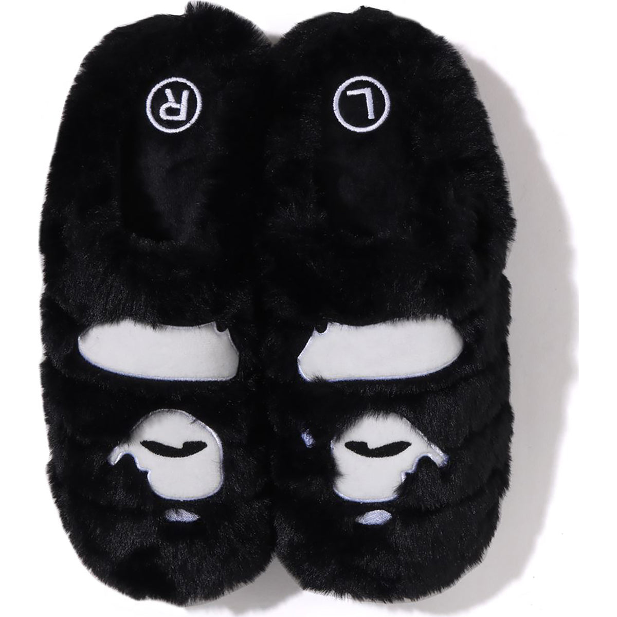 BAPE X SUBU APE HEAD PUFFER SANDALS MENS