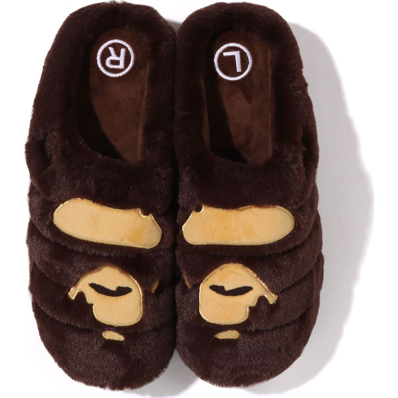 BAPE X SUBU APE HEAD PUFFER SANDALS MENS