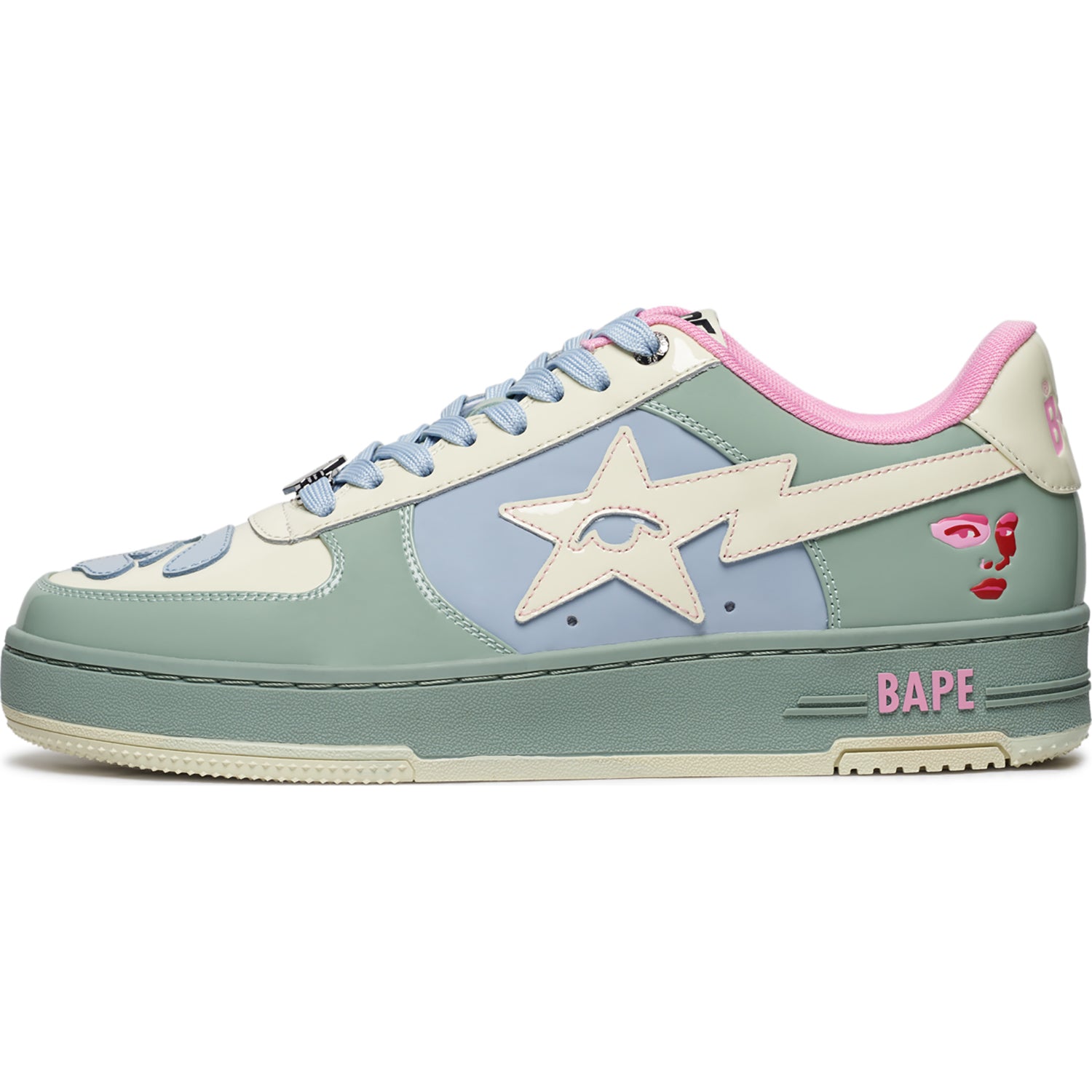 BAPE X KIDSUPER BAPE STA CLOG [PINK] - KidSuper