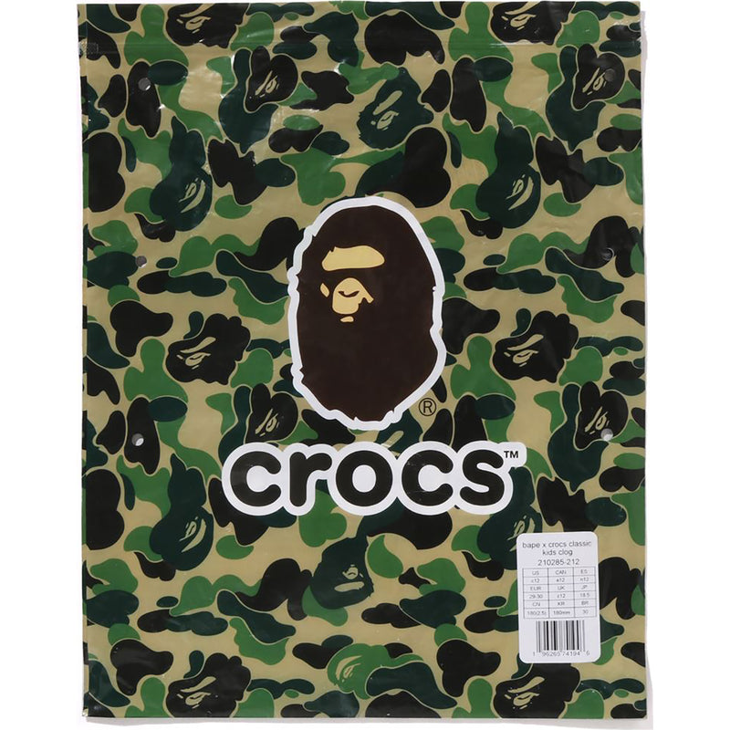 BAPE X CROCS - CLOG KIDS