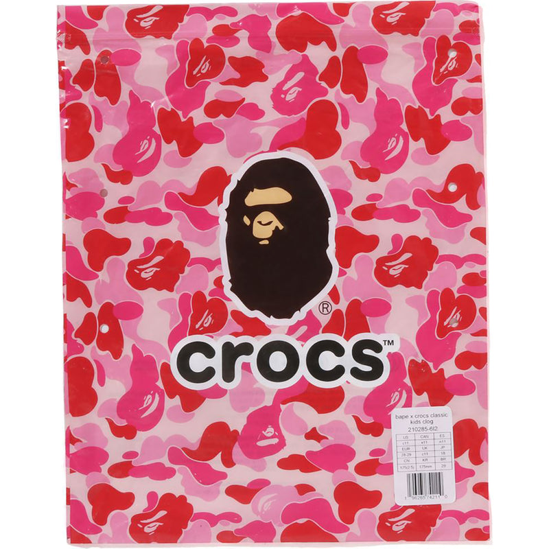 BAPE X CROCS - CLOG KIDS