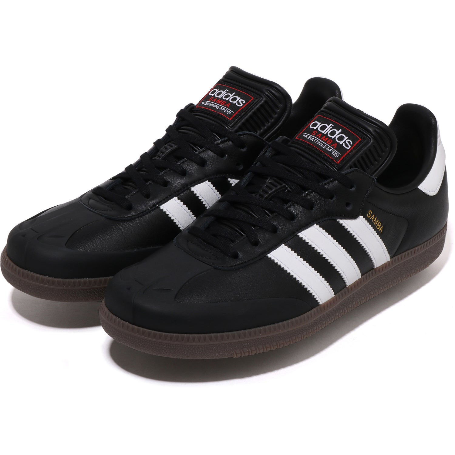 靴 A BATHING APE x adidas Originals Samba BAPE x Adidas Men's Samba Soccer Shoes: Iconic Style Meets