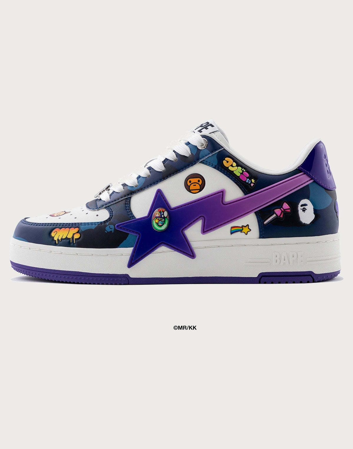 BAPE X MR. BAPE STA OS #1 MENS