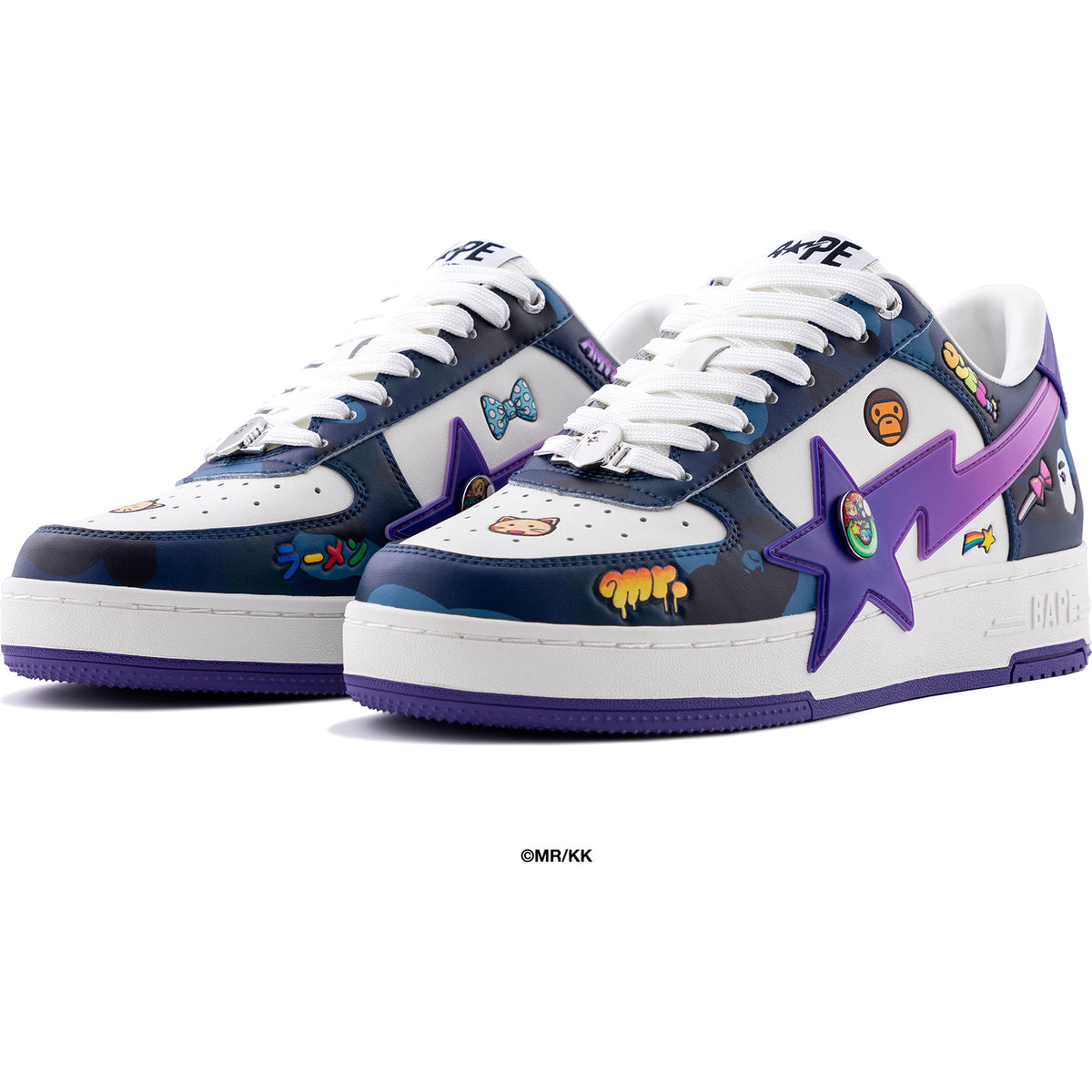BAPE X MR. BAPE STA OS #1 MENS