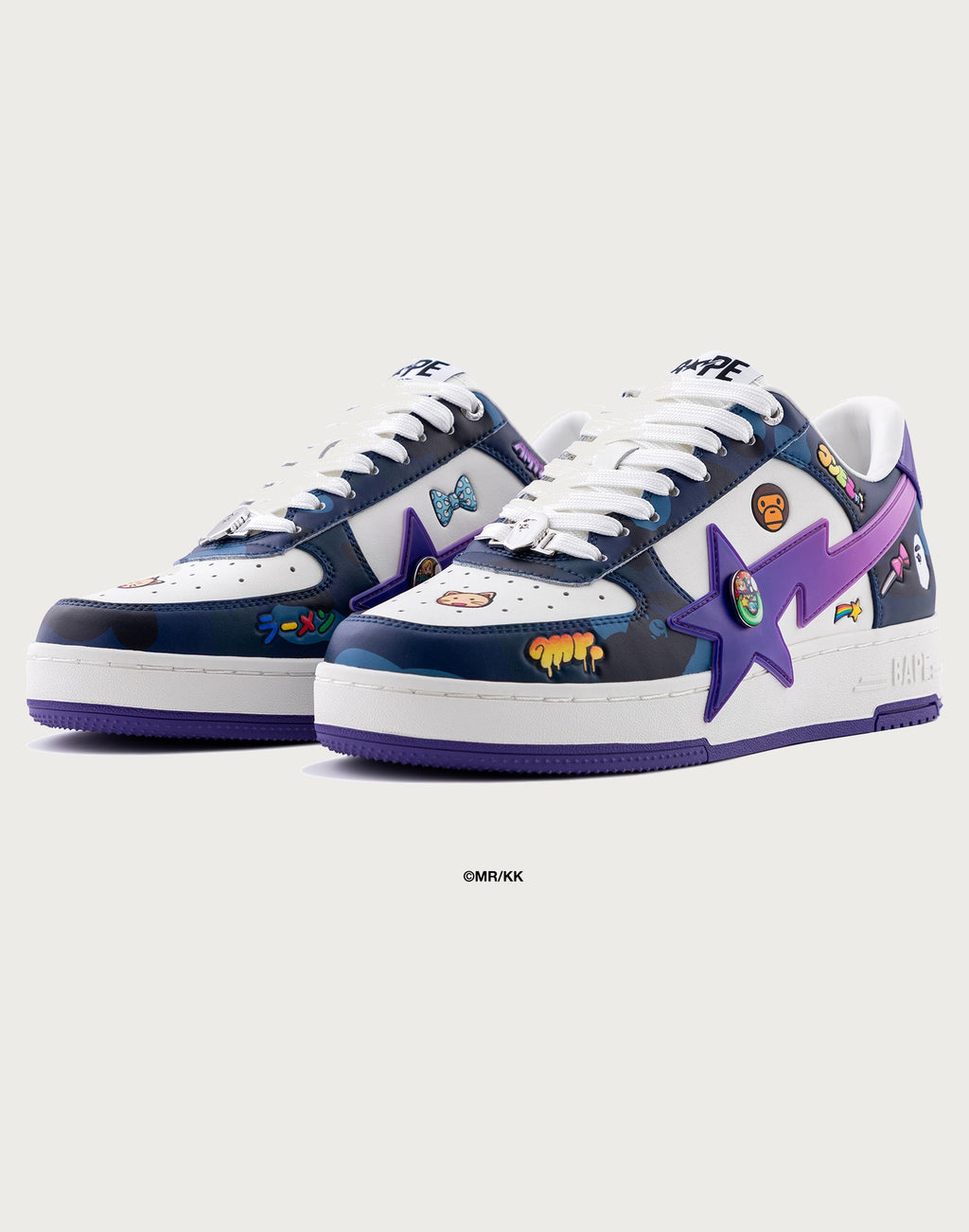 BAPE X MR. BAPE STA OS #1 MENS