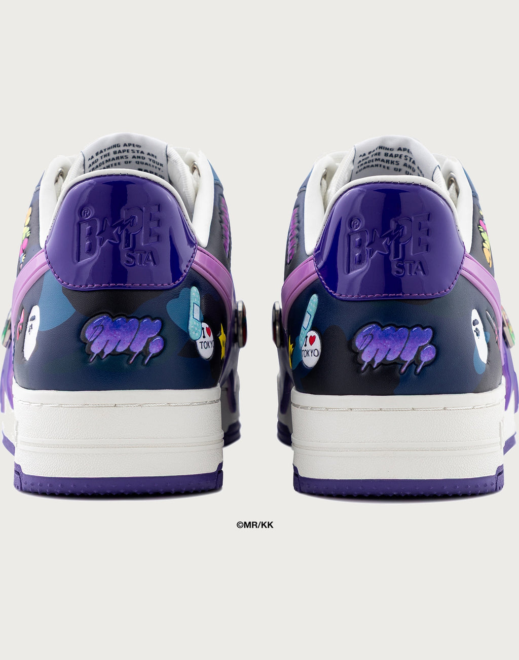 BAPE X MR. BAPE STA OS #1 MENS