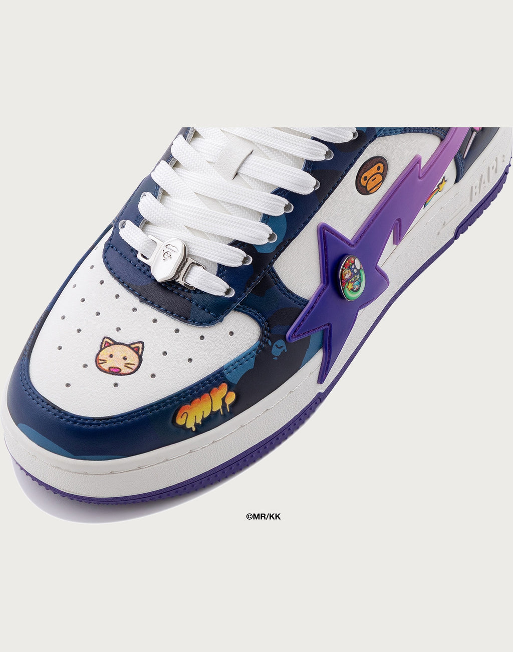 BAPE X MR. BAPE STA OS #1 MENS