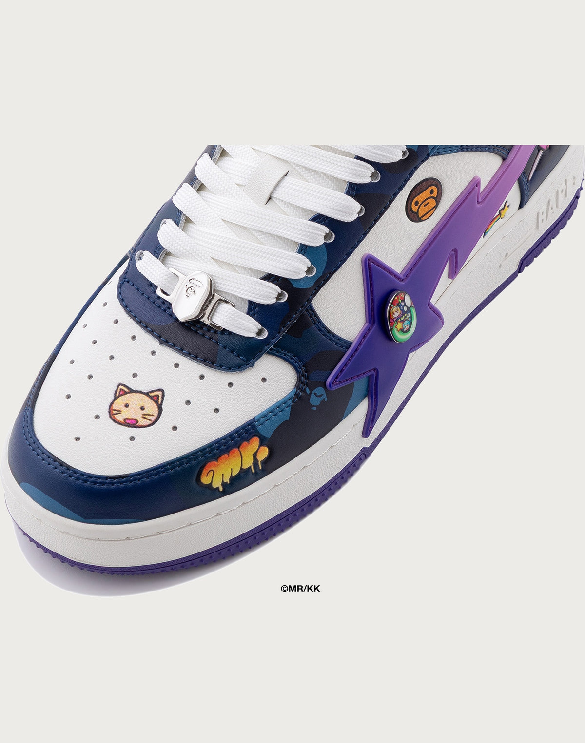 BAPE X MR. BAPE STA OS #1 MENS