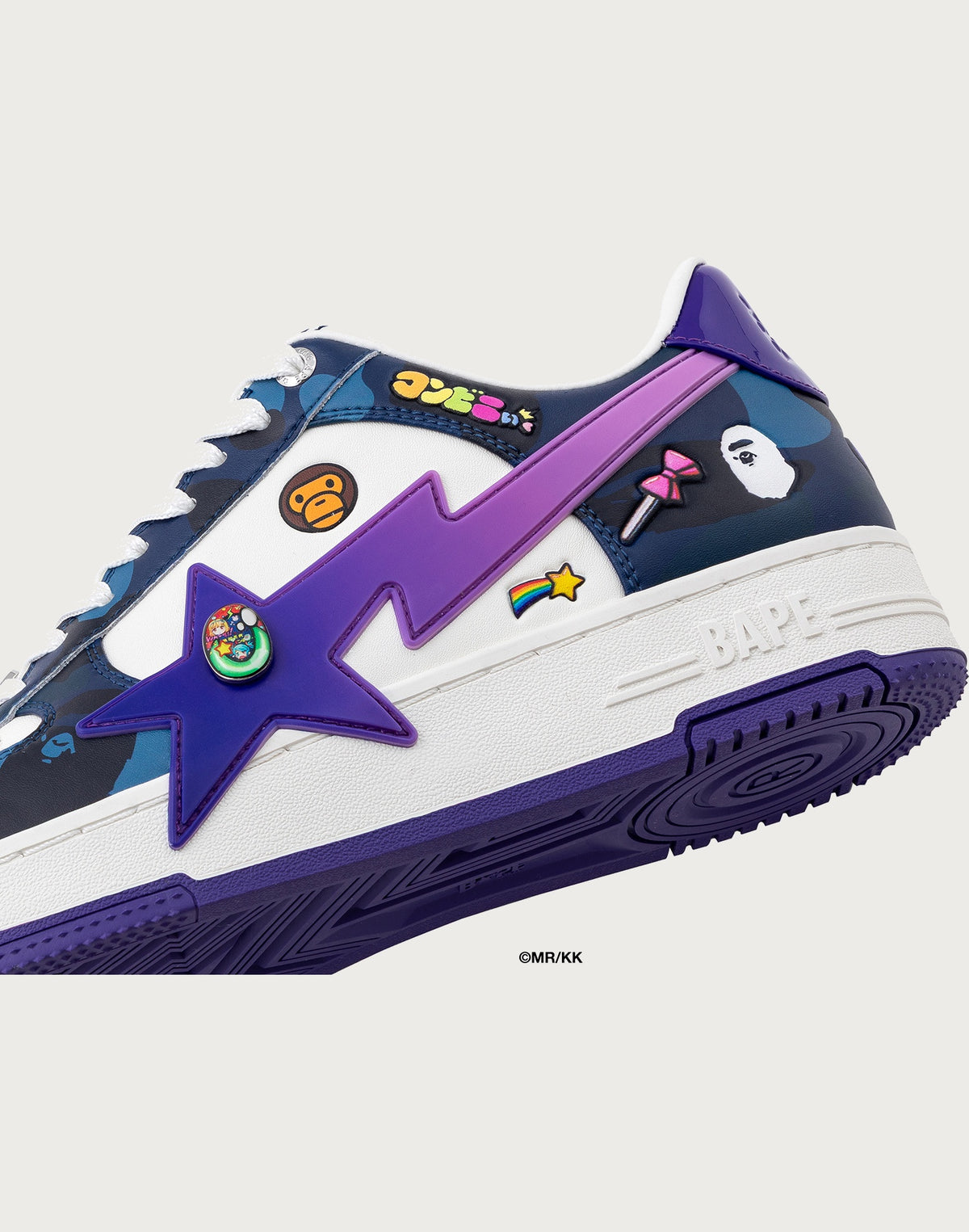 BAPE X MR. BAPE STA OS #1 MENS