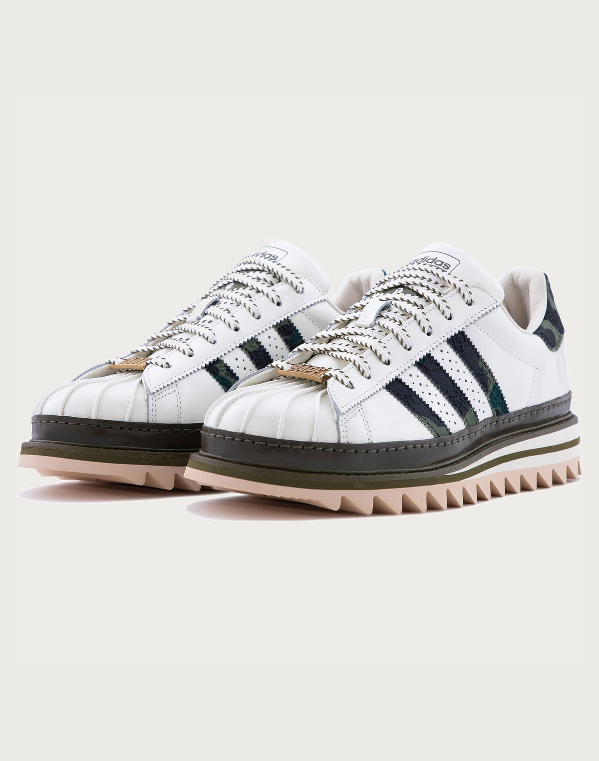 BAPE X CLOT SUPERSTAR BY EDISON CHEN MENS