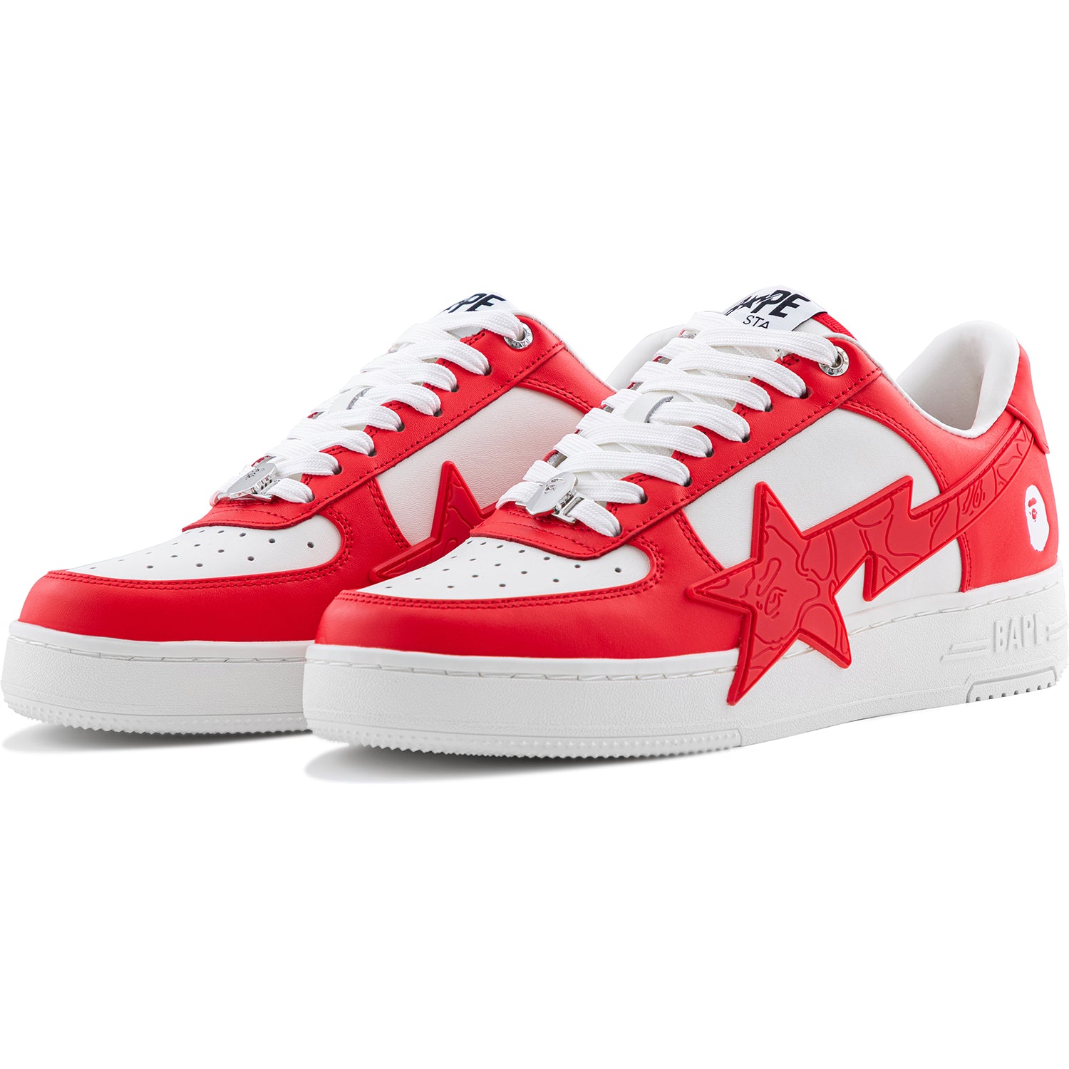 A BATHING APE BAPE STA 赤白 28cm BAPE STA OS #2 LADIES – us.bape.com