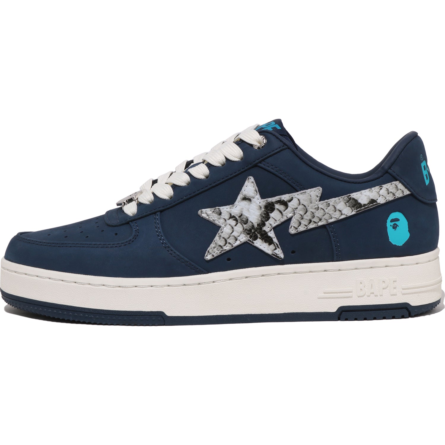 A BAITING APE Pコート bapesta S ネイビー BAPE X JUST DON BAPESTA-01 LADIES – us.bape.com