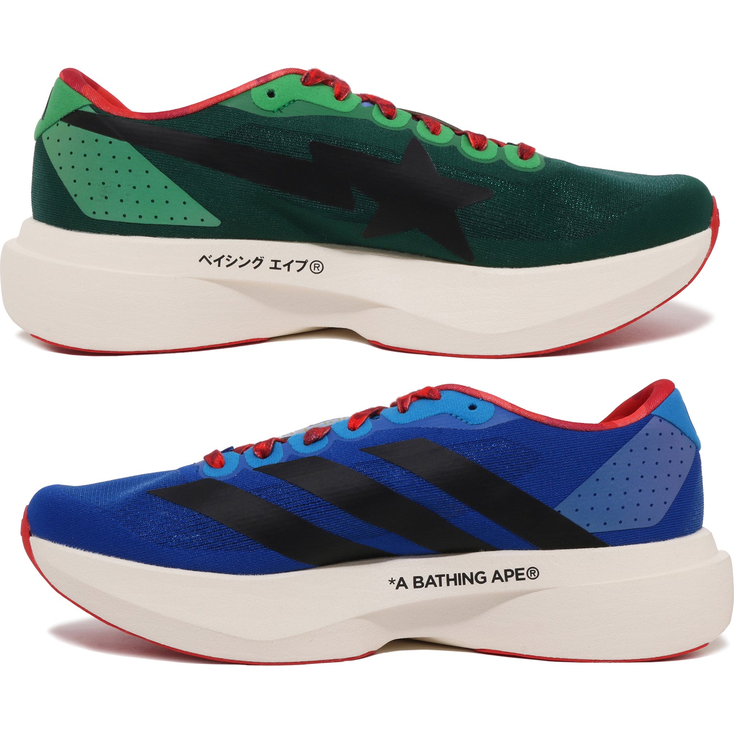 BAPE X ADIDAS SS26 WORLD CUP COLLECTION ADIZERO EVO SL HOME L