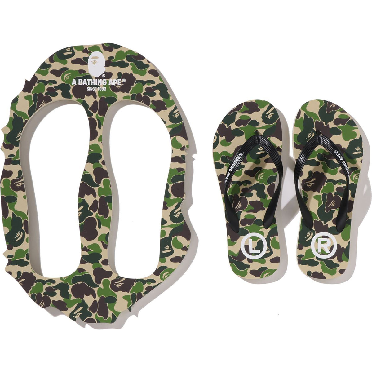 ABC CAMO BEACH SANDALS MENS