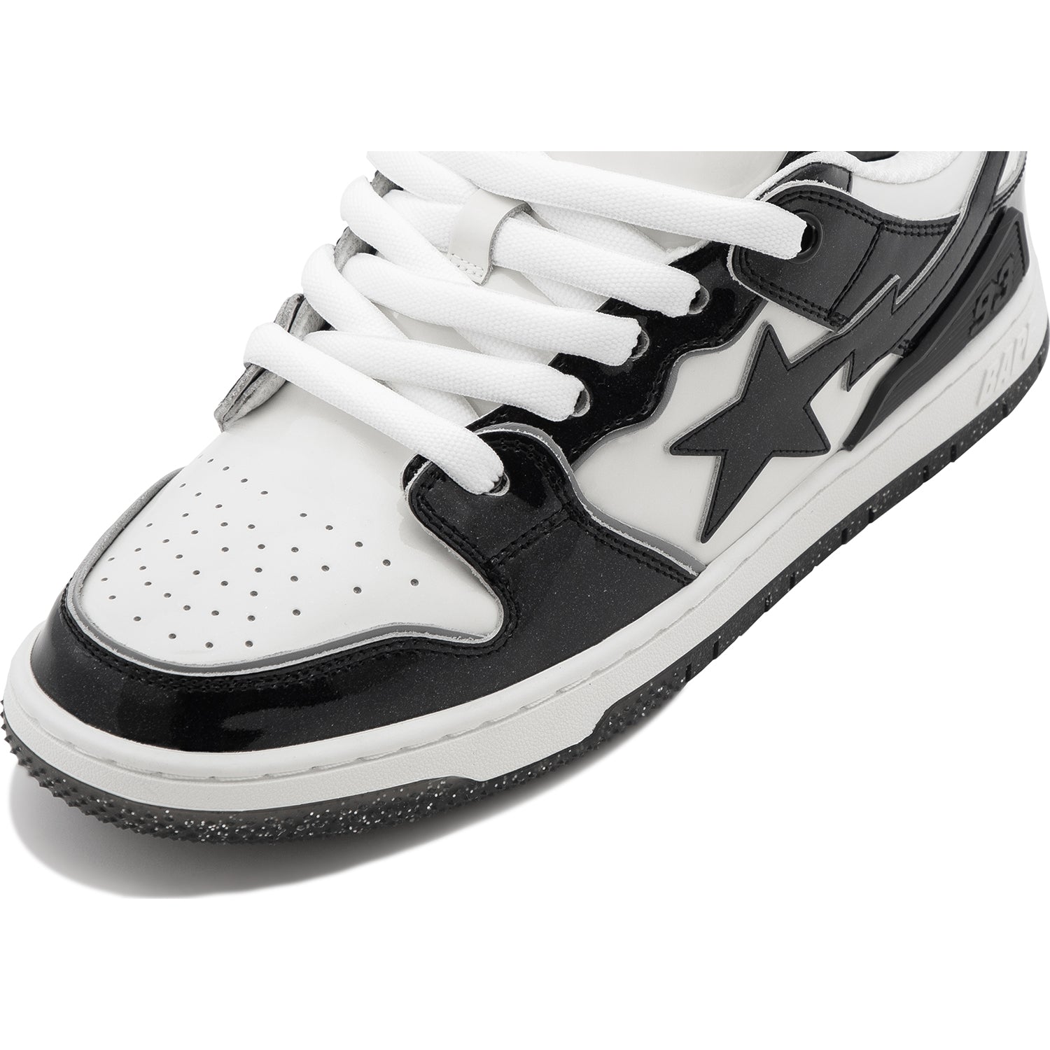 BAPE STA BOLD BLACK/WHITE スニーカー SK8 STA BOLD #1 LADIES – us.bape.com
