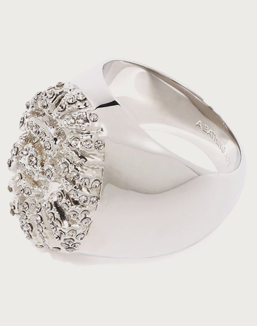 APE HEAD CRYSTAL STONE RING M