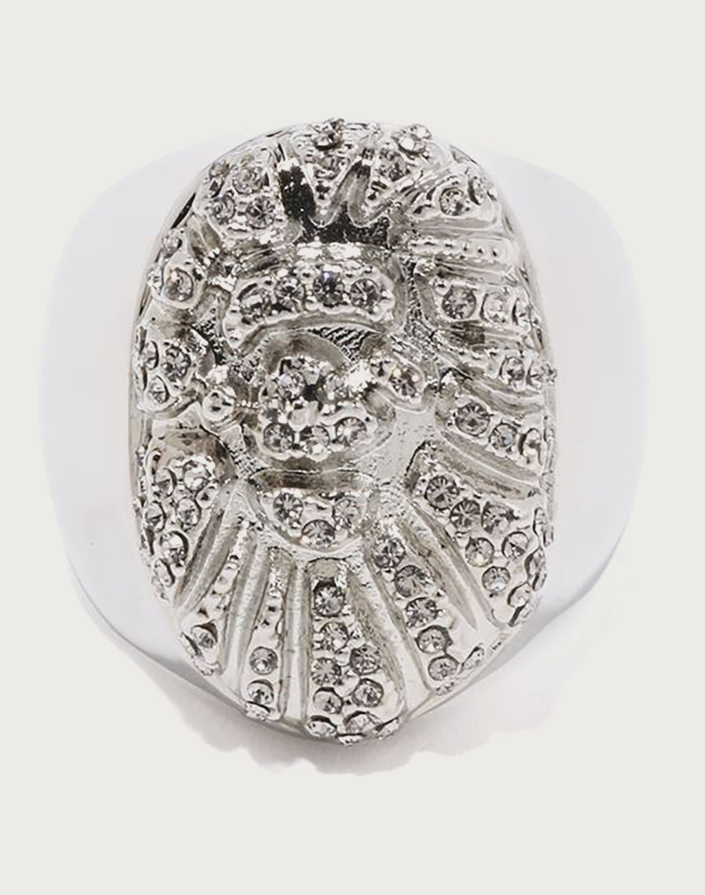 APE HEAD CRYSTAL STONE RING M