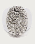 APE HEAD CRYSTAL STONE RING M