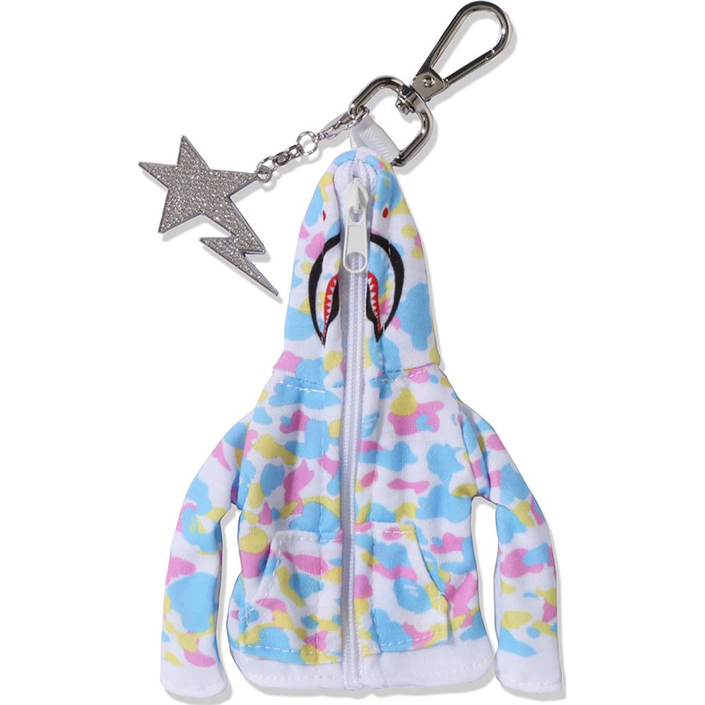 SHARK FULL ZIP HOODIE KEYCHAIN