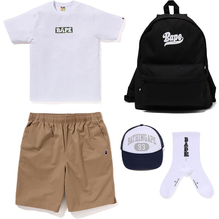 BAPE SUMMER BAG EASY CHINO SHORTS MENS