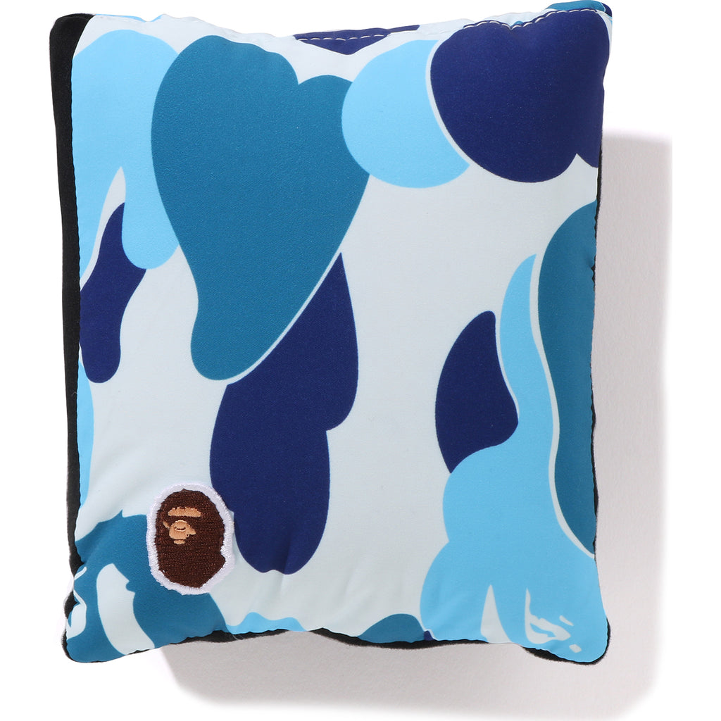 Bape ABC Camo College Square Cushion Blue