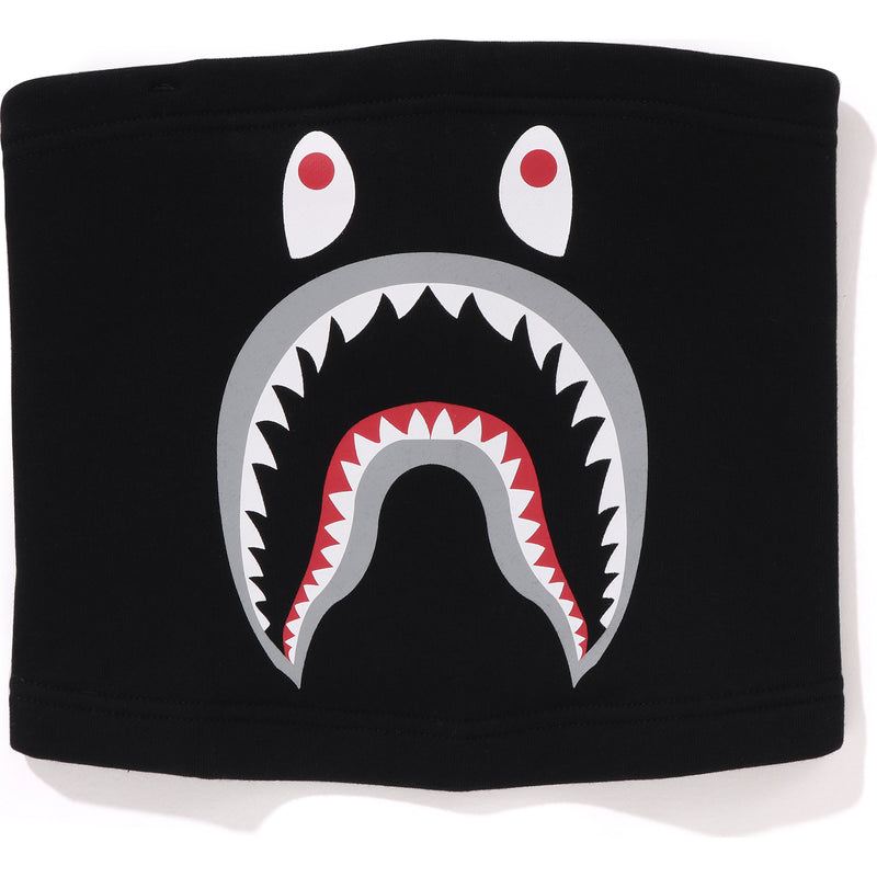 SHARK MOTIF NECK WARMER MENS