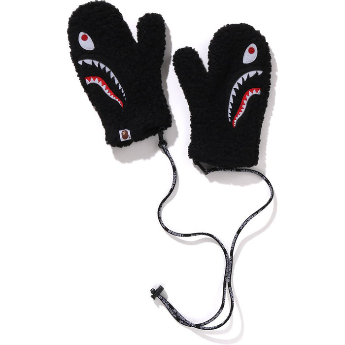 SHARK BOA MITTENS LADIES