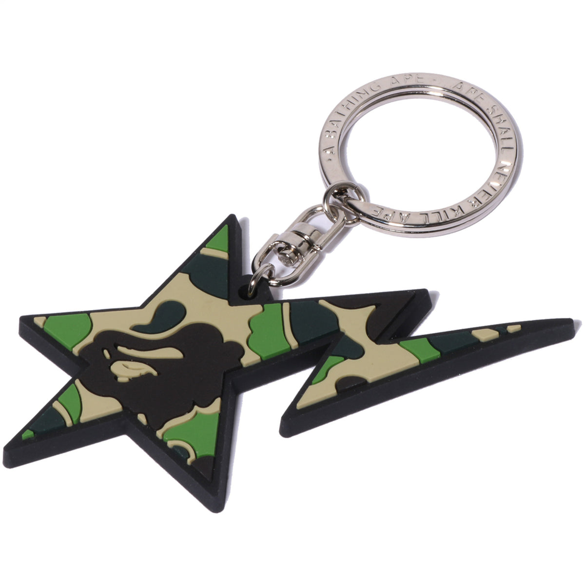 ABC CAMO STA RUBBER KEYCHAIN