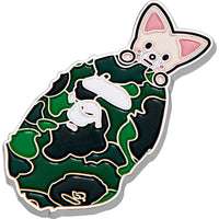 BAPE X STRAY KIDS FOXI.NY METAL PIN