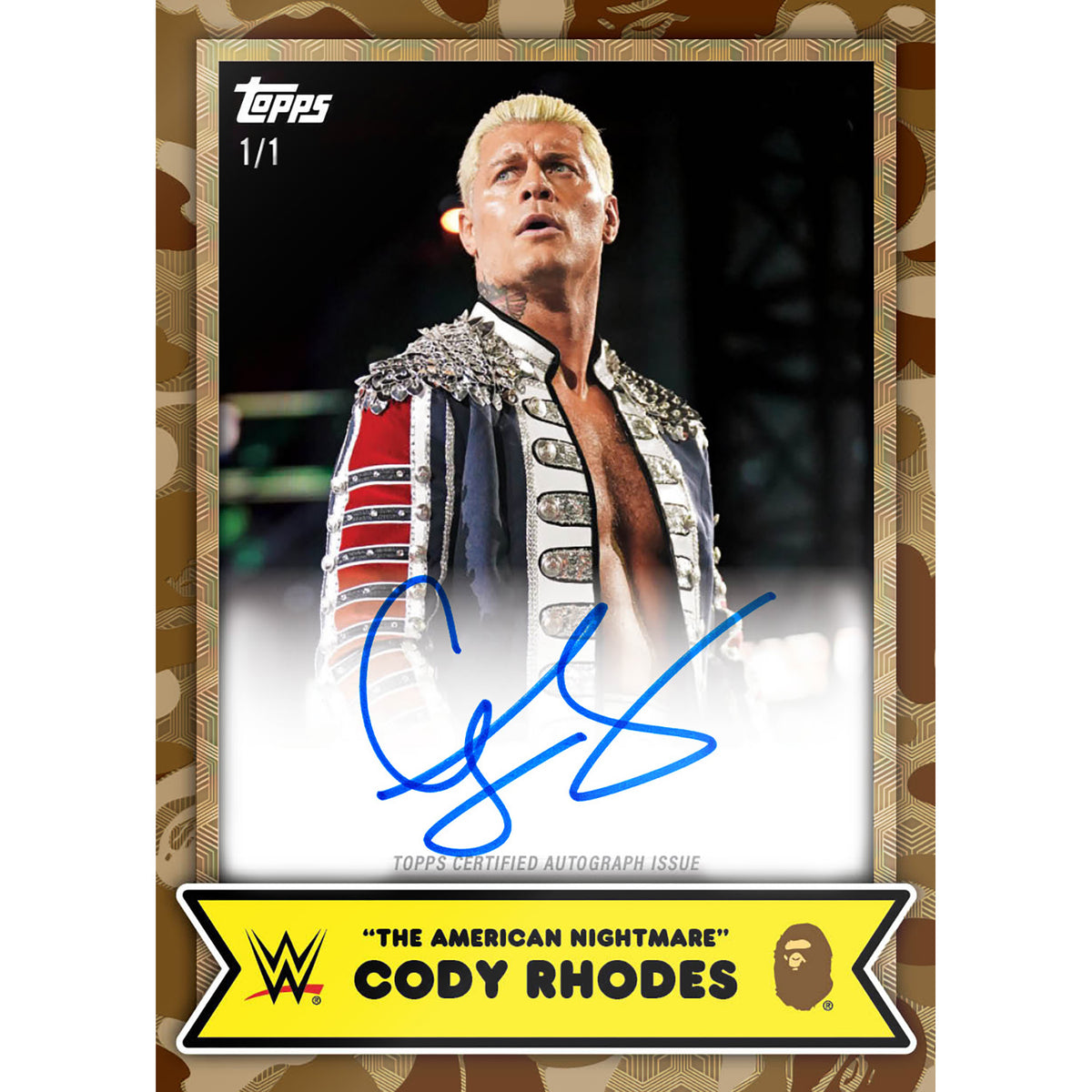 WWE x BAPE x TOPPS [Pre-Order]