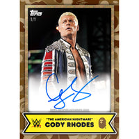 WWE x BAPE x TOPPS [Pre-Order]