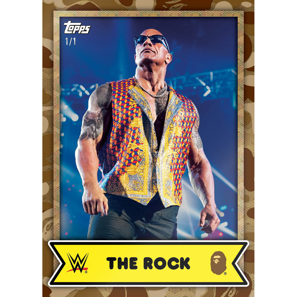 BAPE X WWE BLIND BOX TRADING CARDS