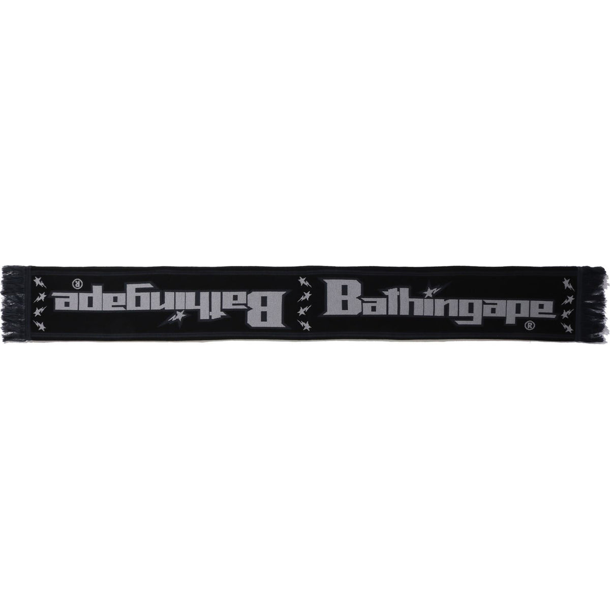 BAPE LOGO JACQUARD SCARF