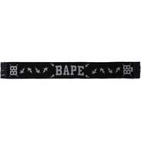 BAPE LOGO JACQUARD SCARF