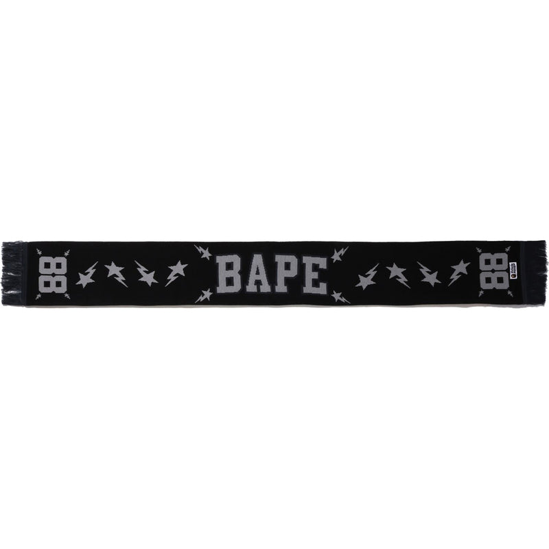 BAPE LOGO JACQUARD SCARF
