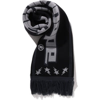 BAPE LOGO JACQUARD SCARF