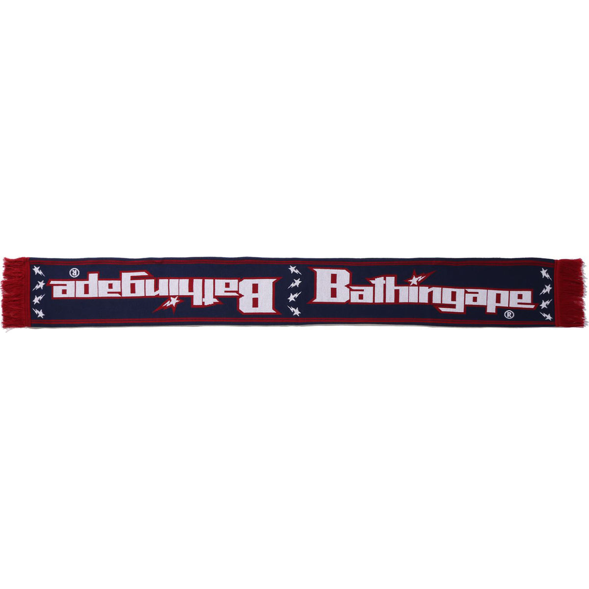 BAPE LOGO JACQUARD SCARF