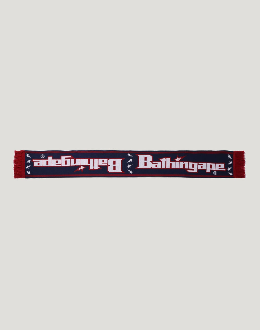 BAPE LOGO JACQUARD SCARF