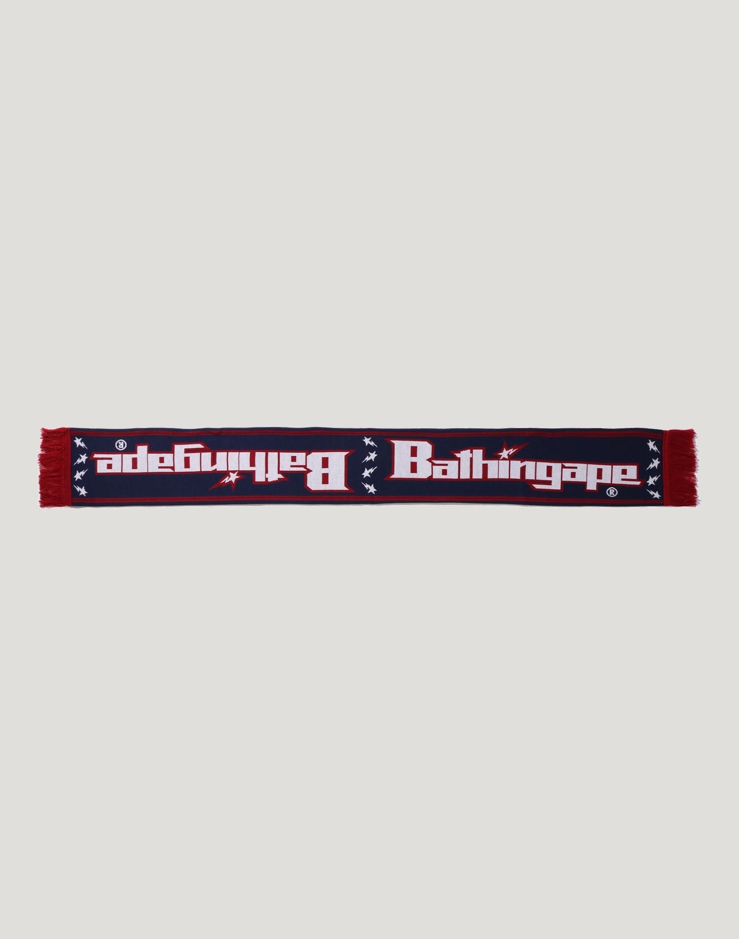 BAPE LOGO JACQUARD SCARF