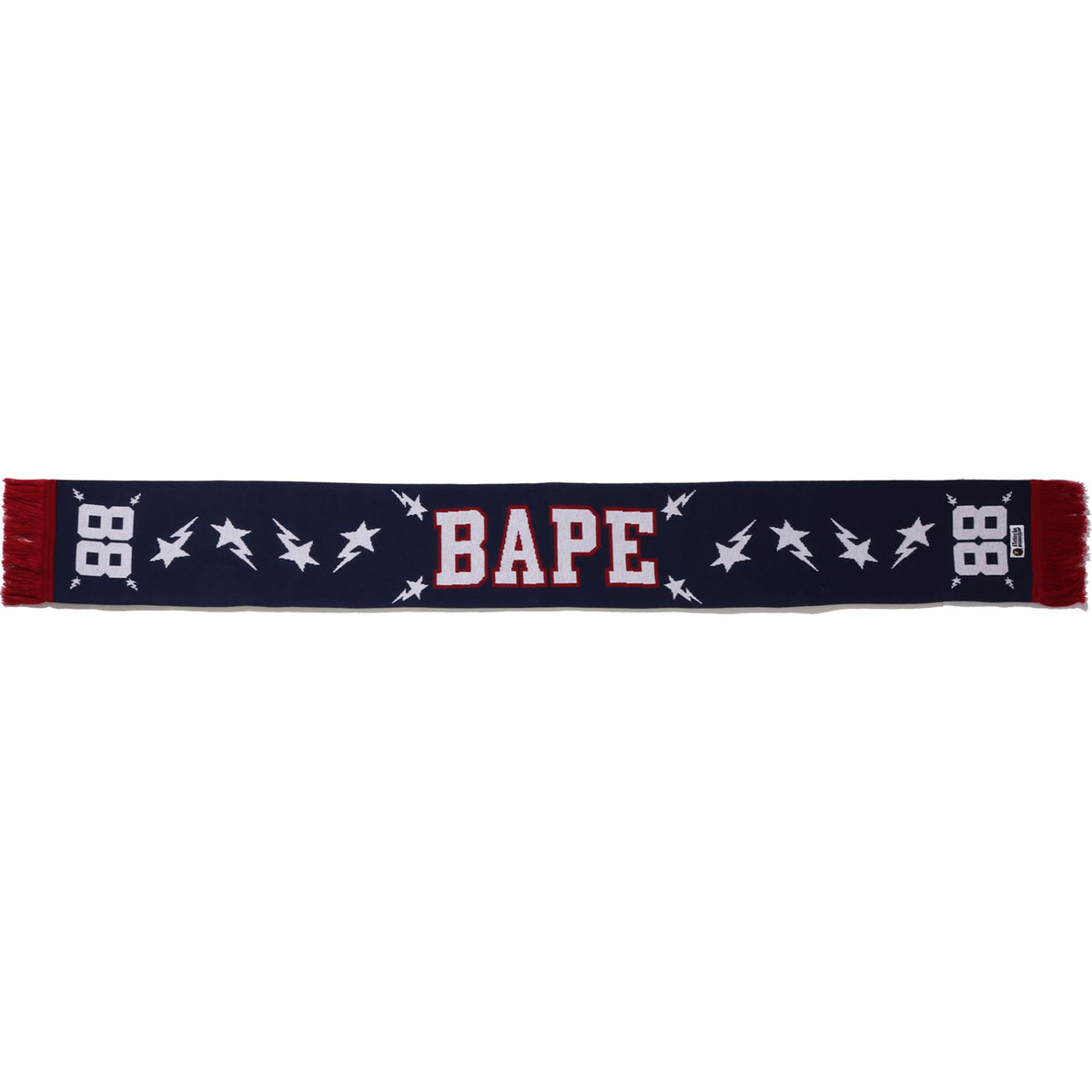 BAPE LOGO JACQUARD SCARF