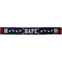 BAPE LOGO JACQUARD SCARF