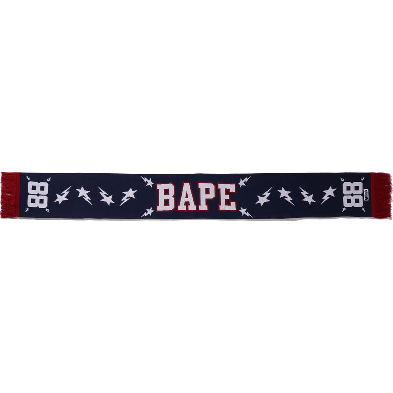 BAPE LOGO JACQUARD SCARF