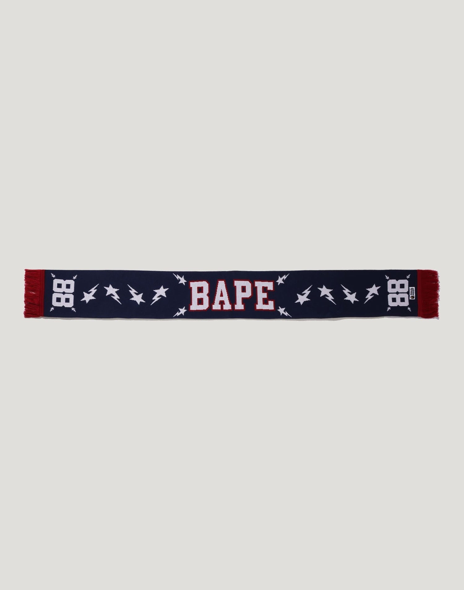 BAPE LOGO JACQUARD SCARF