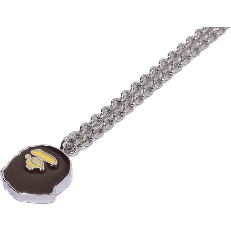 APE HEAD NECKLACE MENS