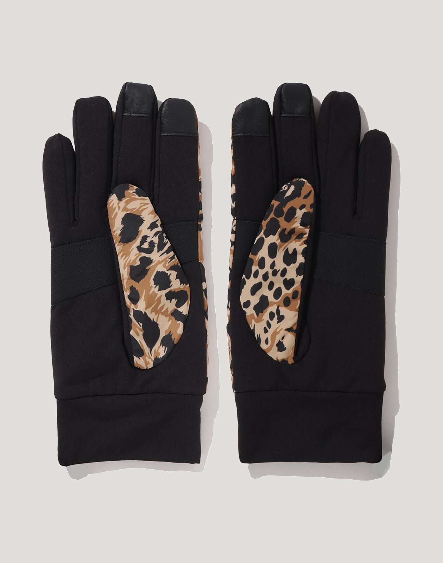 WILD LEOPARD PATTERN GLOVES MENS