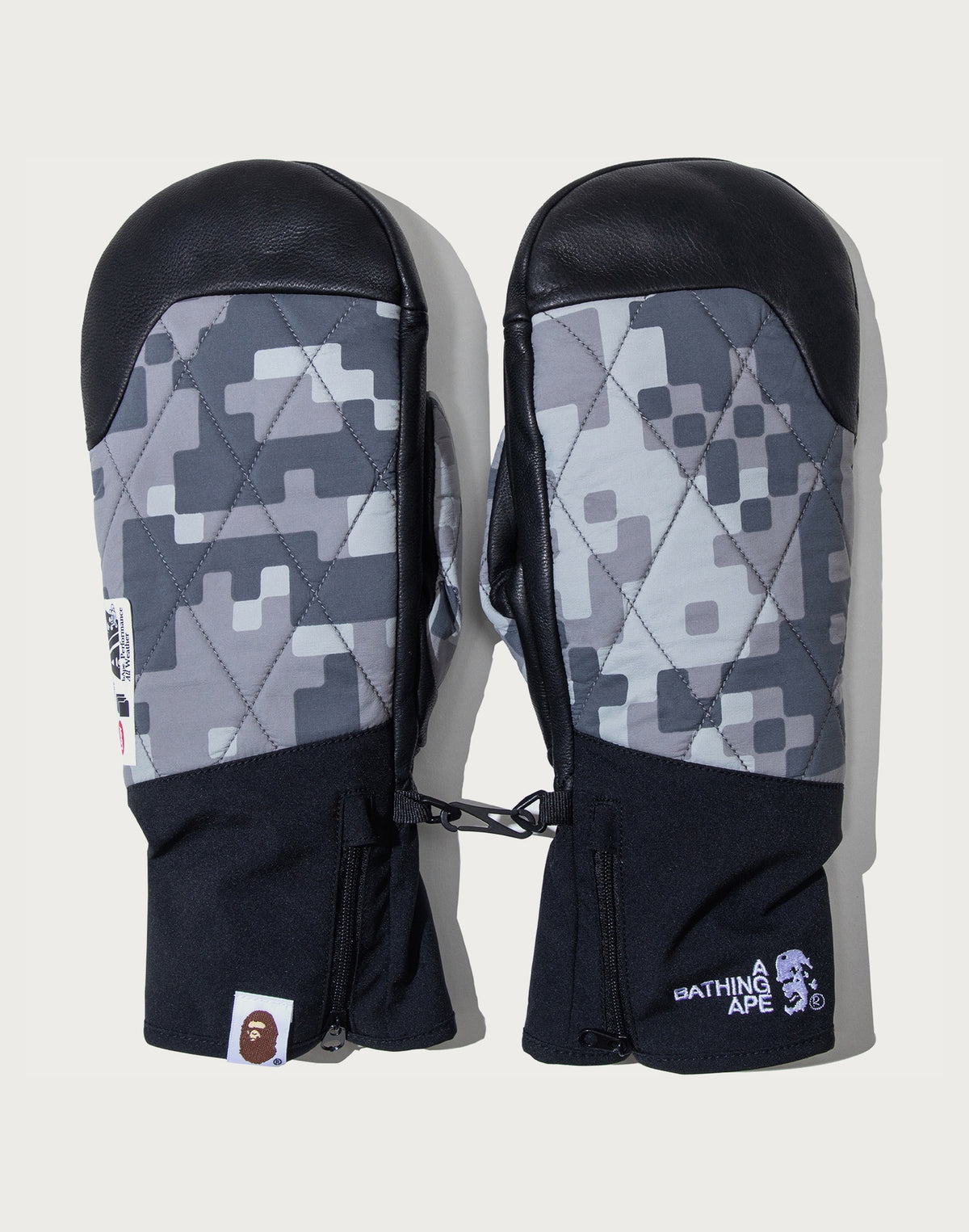 BAPE BY KAZUKI KURAISHI UAP CAMO GLOVES MENS