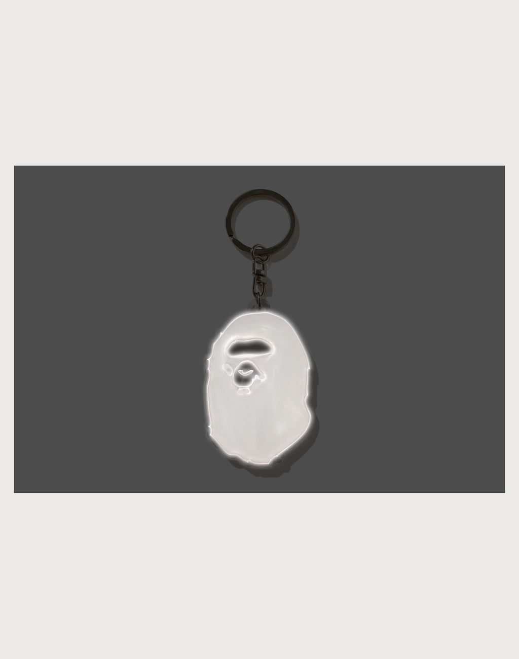 APE HEAD REFLECTIVE KEYCHAINS